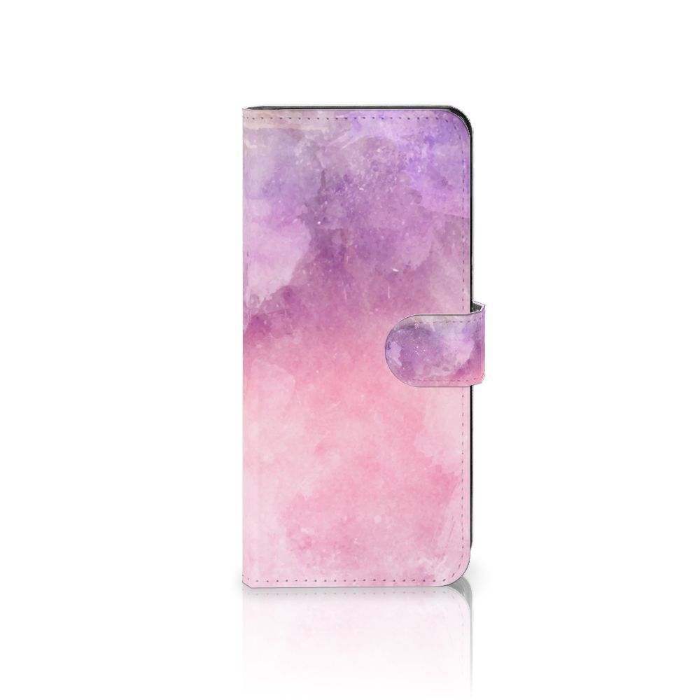 Hoesje OPPO A98 5G Pink Purple Paint met prachtig schilderachtig ontwerp voor optimale bescherming en gebruiksgemak.