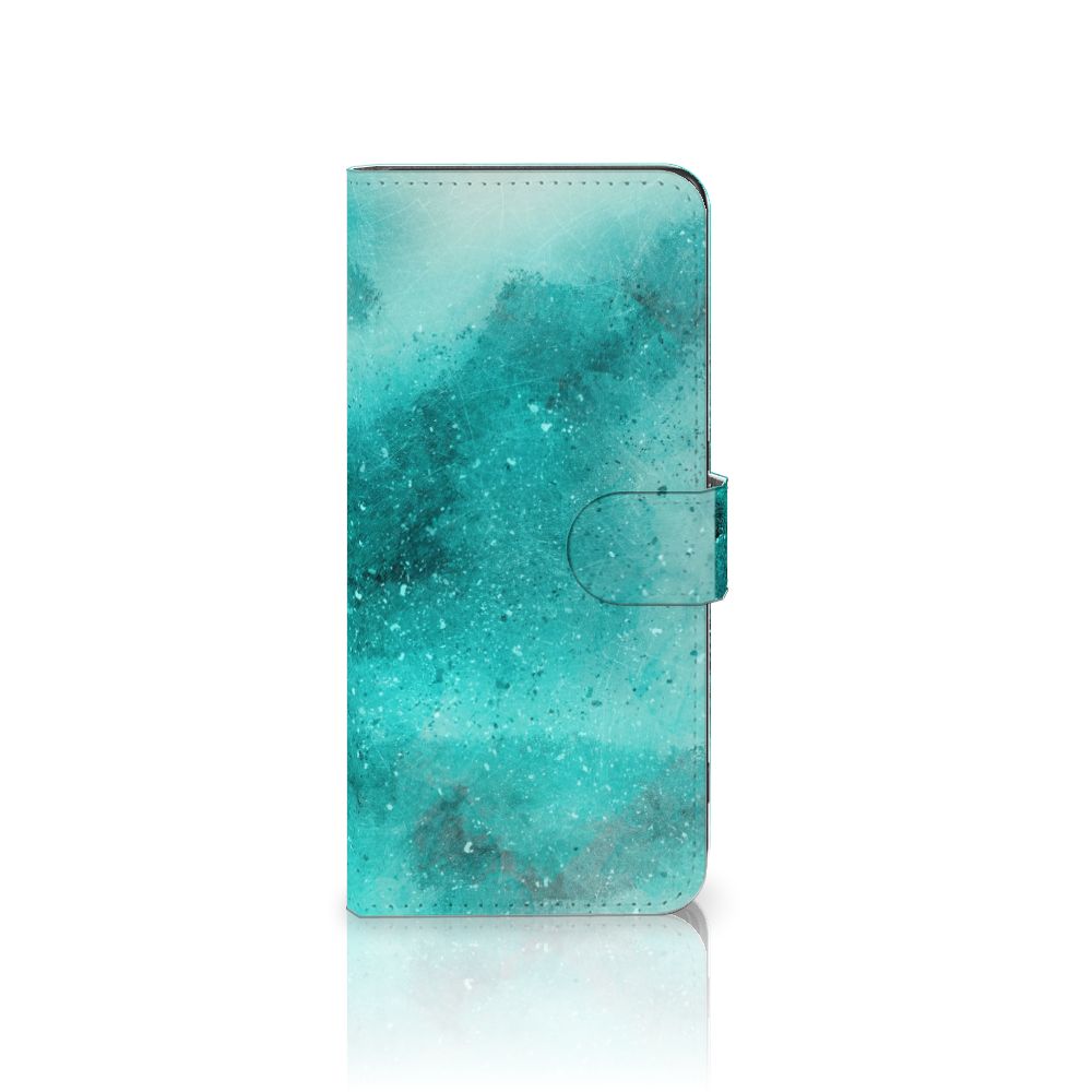 OPPO Find X6 Pro hoesje Painting Blue voorkant
