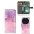 Hoesje OPPO Find X6 Pro Pink Purple Paint bookcase design roze paars aanzicht