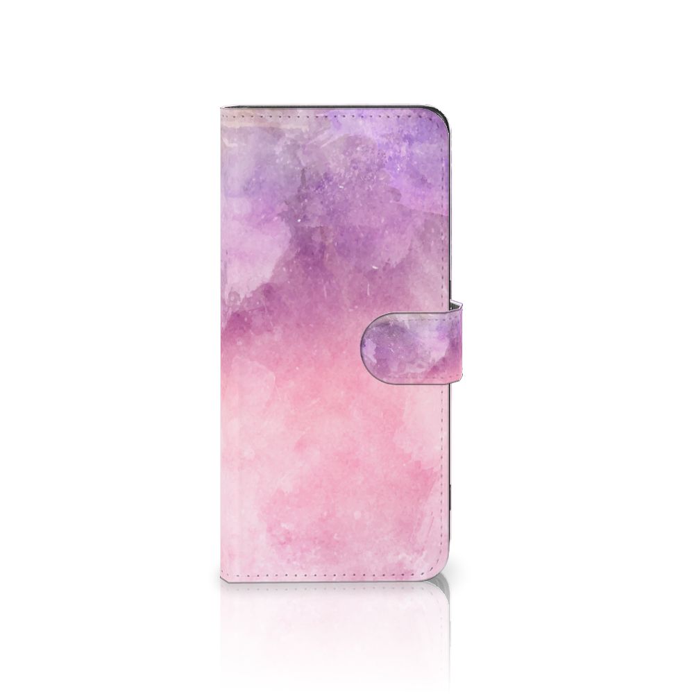 Hoesje OPPO Find X6 Pro Pink Purple Paint bookcase model schilderachtige voorkant