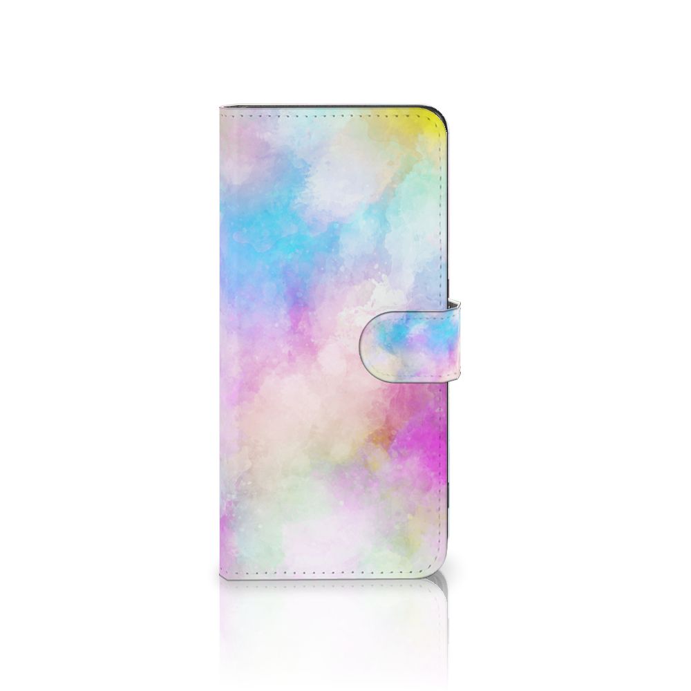 Hoesje OPPO Find X6 Pro Watercolor Light met pastelkleuren en unieke watercolor design.