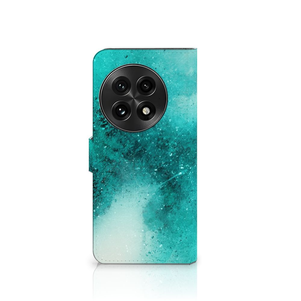Hoesje OnePlus 13 Painting Blue design blauw palet voorzijde