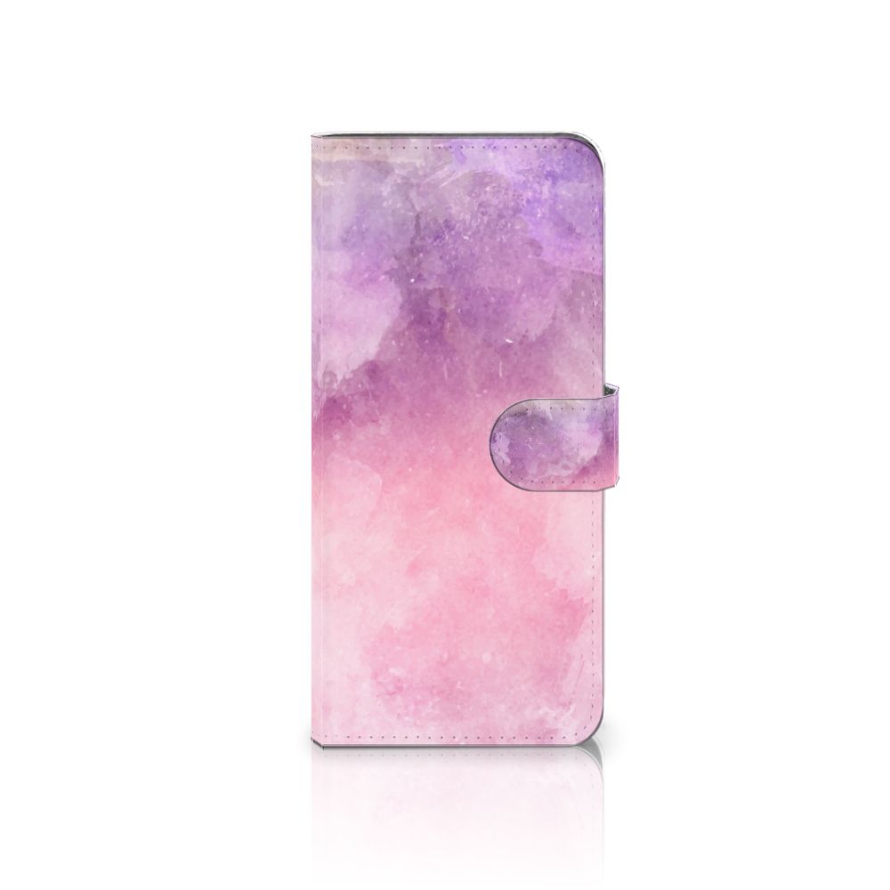 Hoesje OnePlus 13 Pink Purple Paint bookcase kleurrijk ontwerp voorkant