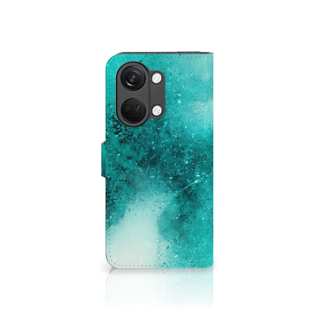 OnePlus Nord 3 Hoesje Painting Blue voorkant