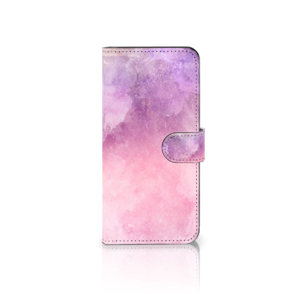 Hoesje PPO A57 | A57s | A77 4G Pink Purple Paint met een prachtig ombre design van roze en paars.