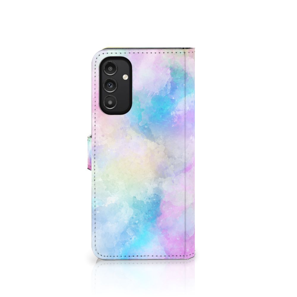 Hoesje Samsung Galaxy A14 4G Watercolor Light in pastelkleuren met unieke watercolor uitstraling.