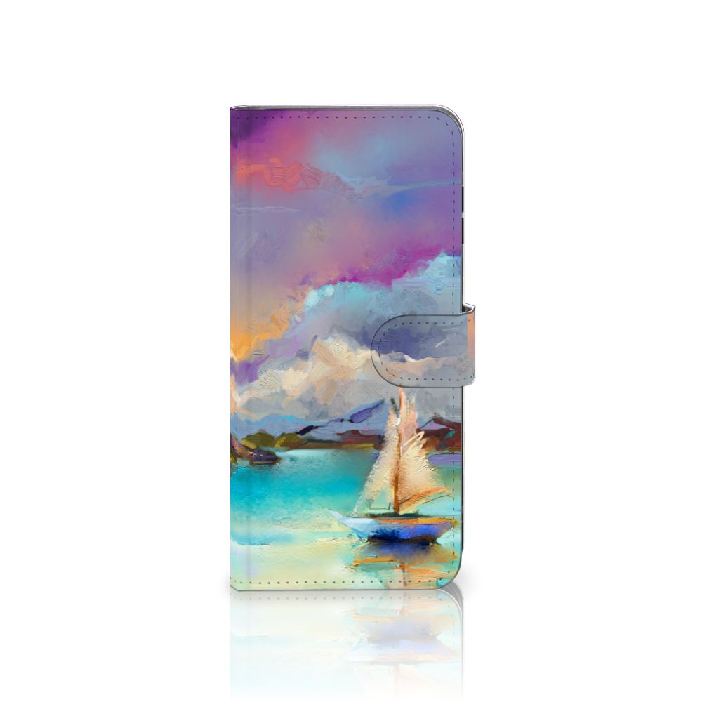 Hoesje Samsung Galaxy A16 4G/5G Boat artistiek boot ontwerp voorkant