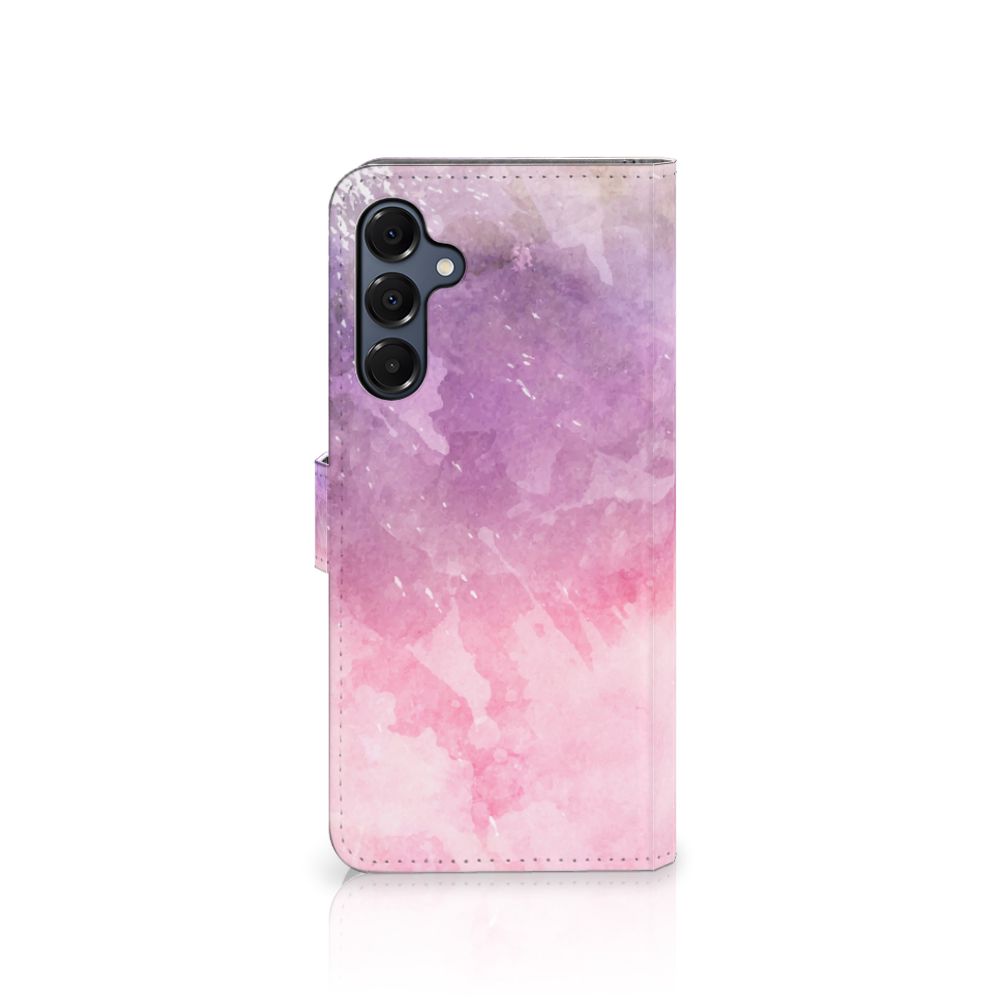 Samsung Galaxy A16 4G/5G hoesje Pink Purple Paint voorkant