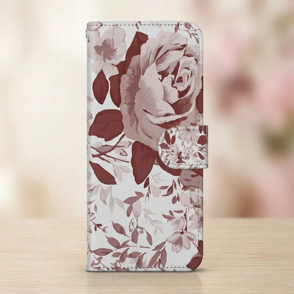 Samsung Galaxy A17 hoesje Watercolor Flowers bloemenprint voorzijde
