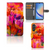 Hoesje Samsung Galaxy A24 4G Tulips met kleurrijk ontwerp, ruimte voor 3 pasjes en uitstekende bescherming 🌷.