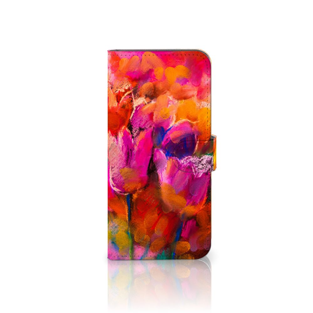 Hoesje Samsung Galaxy A24 4G Tulips met kleurrijk tulpenontwerp voor bescherming en uitstraling 🌷.