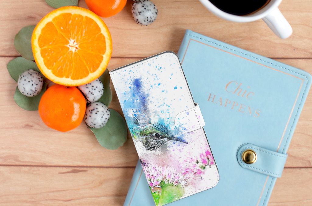 Hoesje Samsung Galaxy A25 Vogel kleurrijk design voorkant