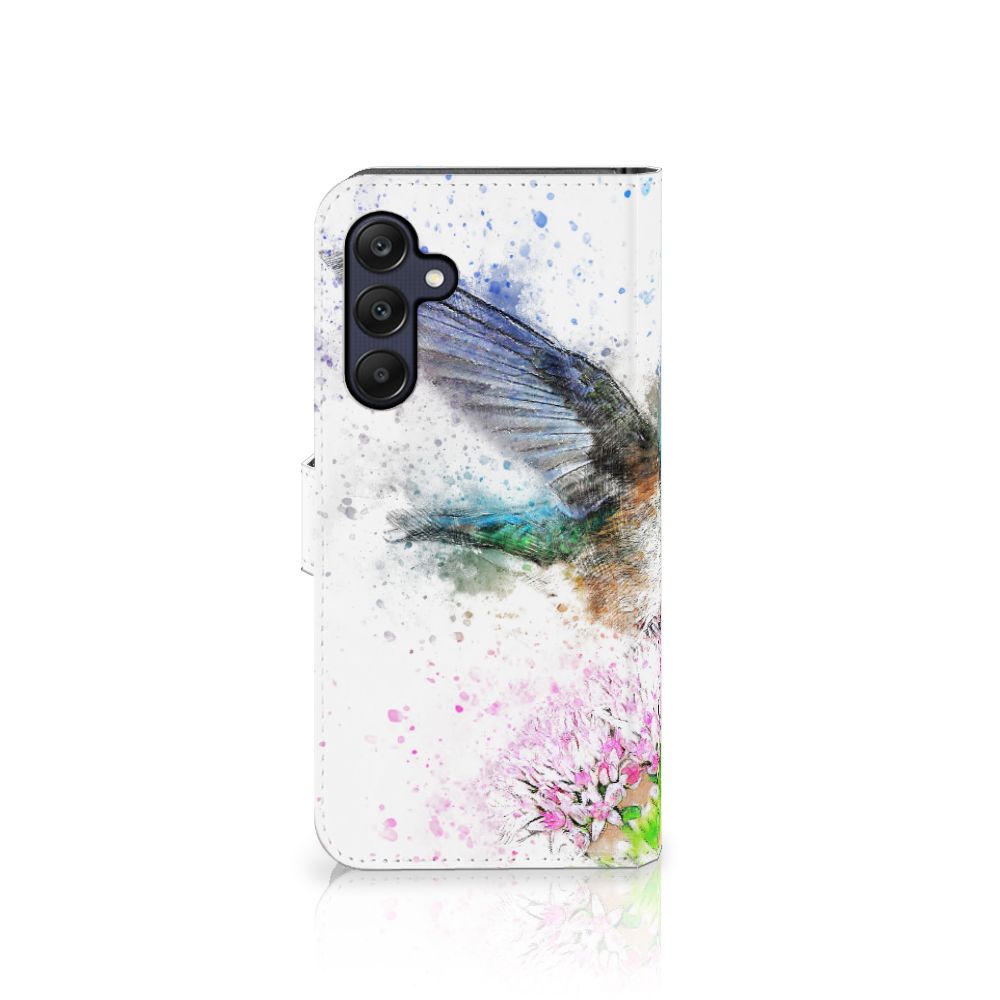 Hoesje Samsung Galaxy A25 Vogel design kolibrie aanzicht