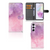 Samsung Galaxy A35 hoesje Pink Purple Paint voorkant binnenkant zijkant