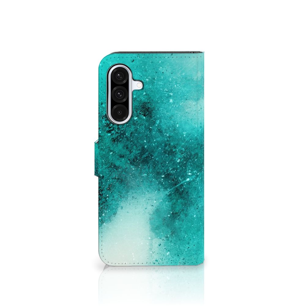 Samsung Galaxy A36 hoesje Painting Blue voorkant