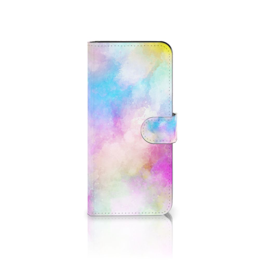 Hoesje Samsung Galaxy A36 Watercolor Light pasjeshouder watercolor design vooraanzicht