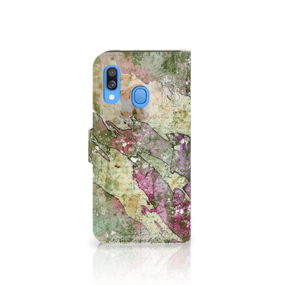 Hoesje Samsung Galaxy A40 Letter Painting