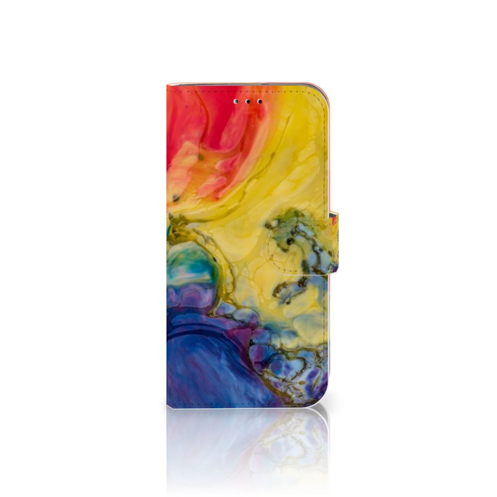 Hoesje Samsung Galaxy A40 Watercolor Dark