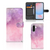Hoesje Samsung Galaxy A56 Pink Purple Paint bookcase model roze paars design