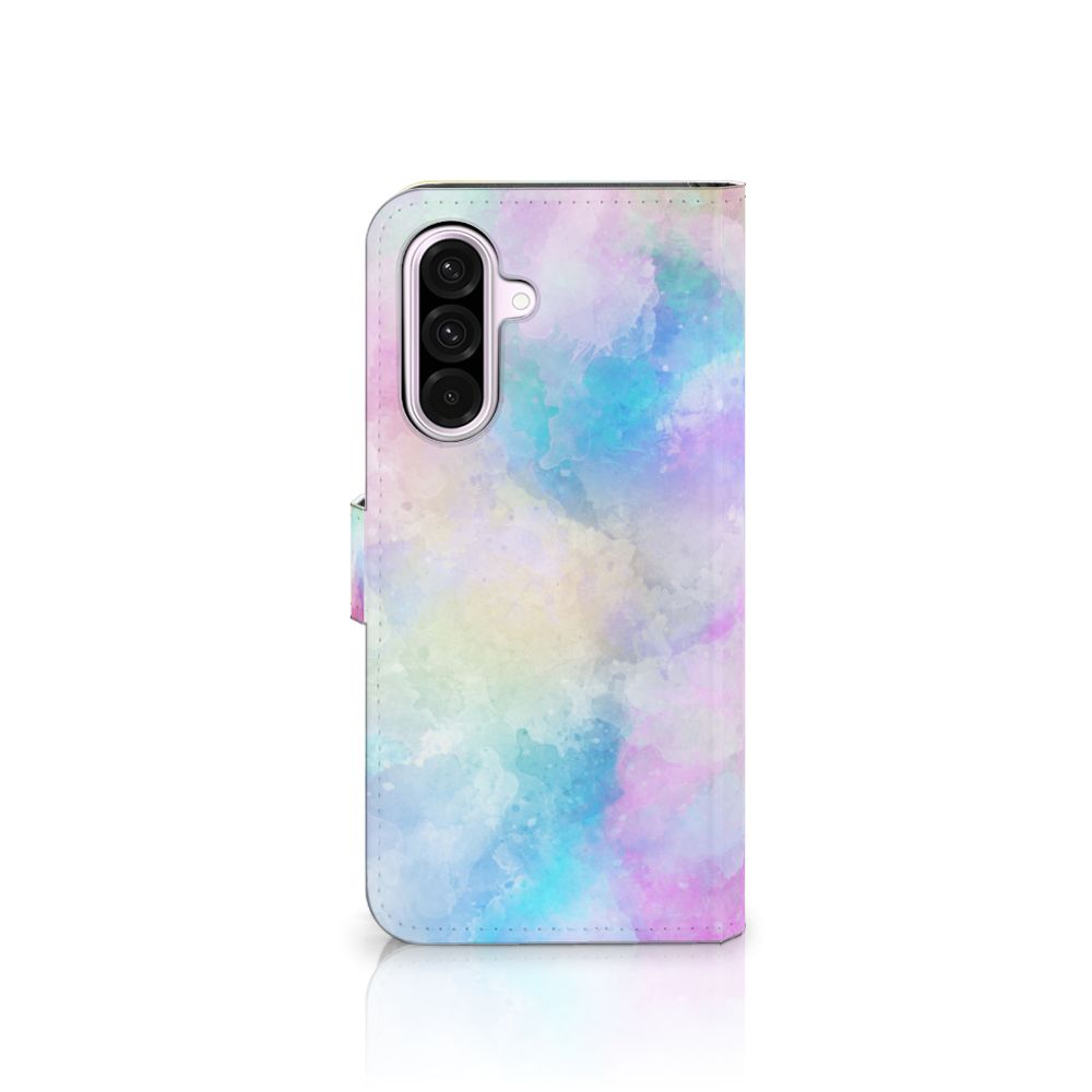 Samsung Galaxy A56 hoesje Watercolor Light achterzijde pastelkleuren