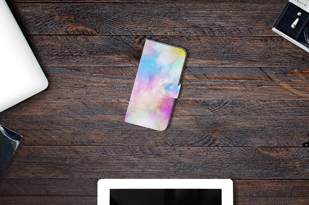 Hoesje Samsung Galaxy S23 FE Watercolor Light designnaam topaanzicht