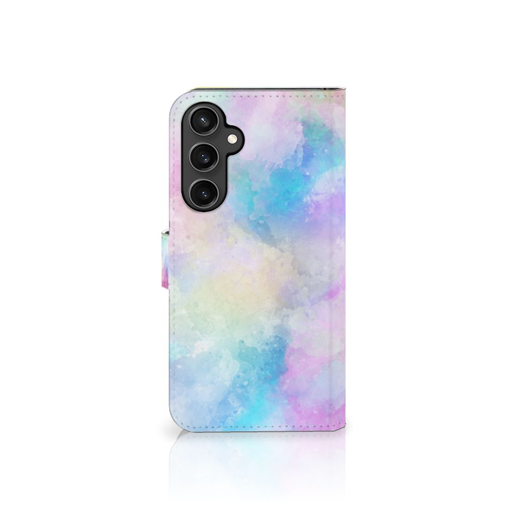 Hoesje Samsung Galaxy S23 FE Watercolor Light pasjeshouder watercolor design voorkant