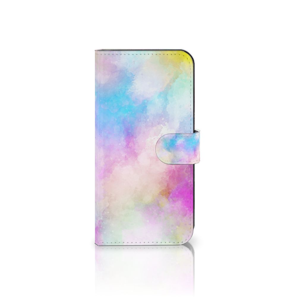 Hoesje Samsung Galaxy S23 FE Watercolor Light portefeuille design pasteltinten