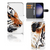 Hoesje Samsung Galaxy S24 Watercolor Tiger met magnetische sluiting, elegant en duurzaam design, ideale bescherming 🎨