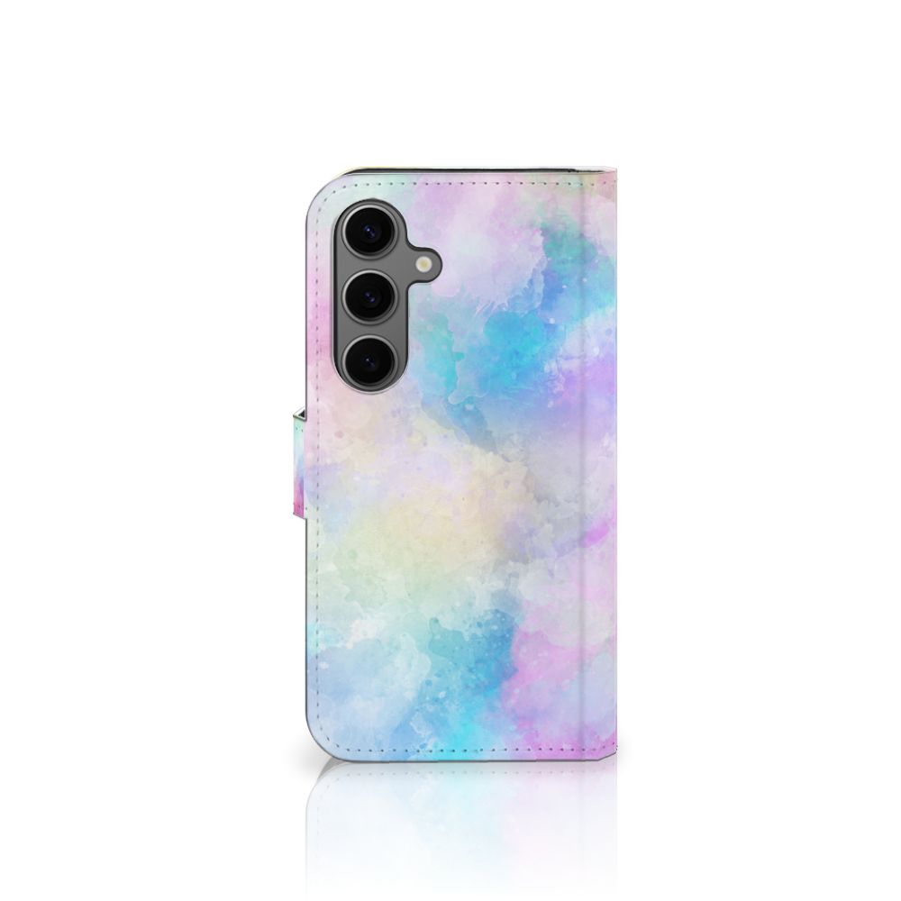 Hoesje Samsung Galaxy S25 Watercolor Light hoesje watercolor design aanzicht