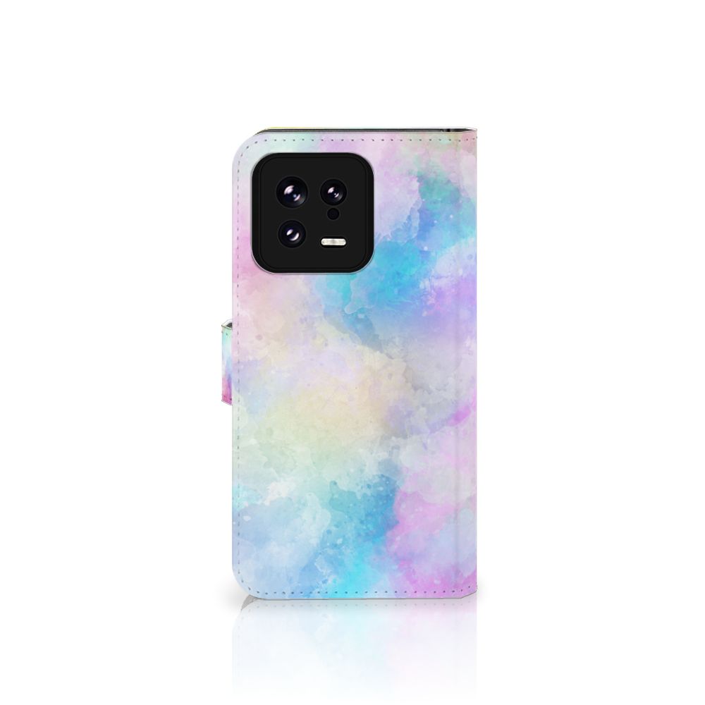 Hoesje Xiaomi 13 Watercolor Light in pastelkleuren met unieke watercolorprint.