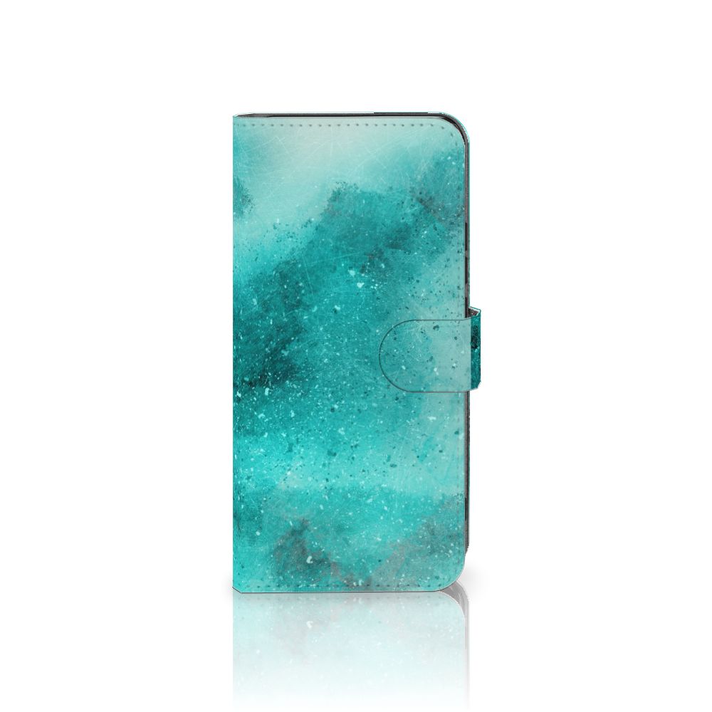 Xiaomi Poco F5 Pro hoesje Painting Blue design blauw palet