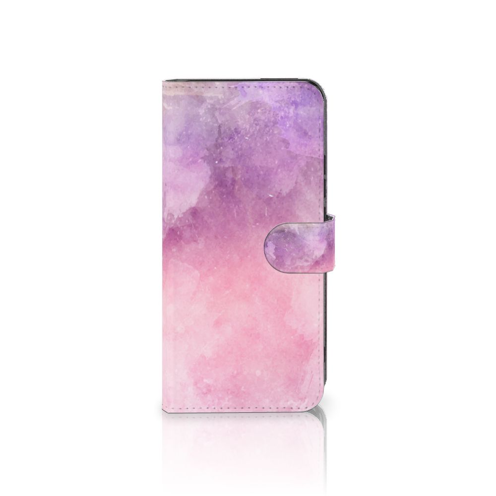 Hoesje Xiaomi Poco F5 Pro Pink Purple Paint met een prachtig schilderachtig ontwerp voor bescherming en stijl.