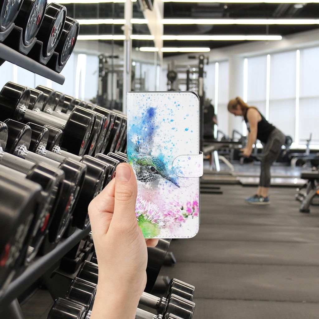 Hoesje Xiaomi Poco F5 Vogel kleurenspektakel aanzicht