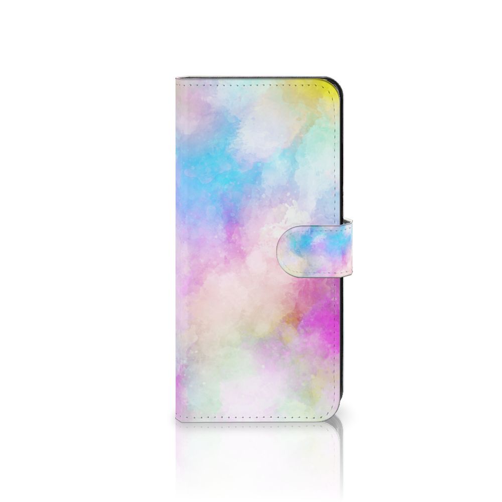 Hoesje Xiaomi Redmi Note 12 4G Watercolor Light met pastelkleuren en unieke watercolor uitstraling.