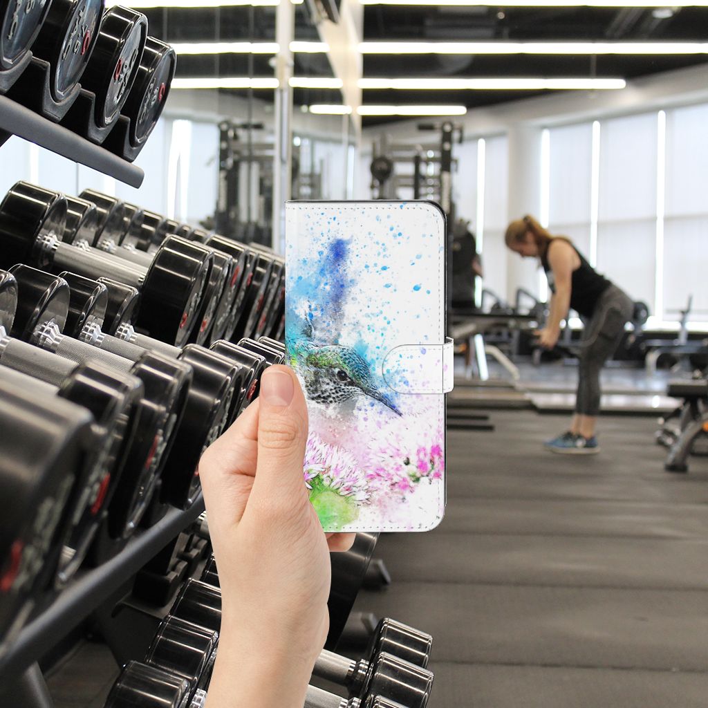 Hoesje Xiaomi Redmi Note 12 5G | Poco X5 Vogel kolibrie design voorkant