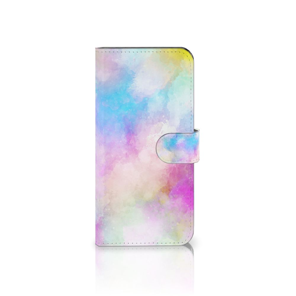Hoesje Xiaomi Redmi Note 12 Pro Plus Watercolor Light met pastelkleuren en unieke watercolorprint.