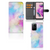 Hoesje Xiaomi Redmi Note 12S Watercolor Light met pasjeshouder en pastelkleuren in watercolor stijl.