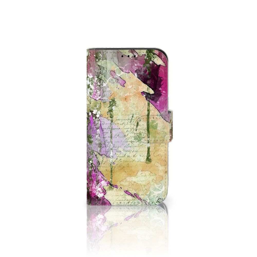 B2C Telecom Hoesje iPhone 13 Mini Letter Painting zijkant