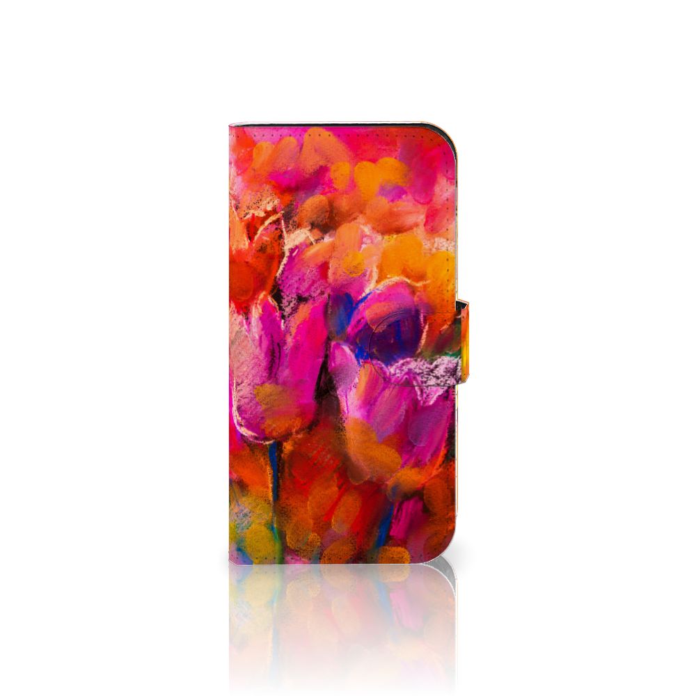 Hoesje iPhone 15 Pro Tulips met kleurrijk tulpenontwerp 🌷.