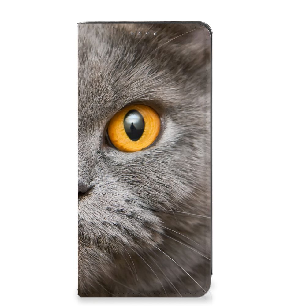 Hoesje maken Google Pixel 7A Britse Korthaar hoesje Brits Korthaar close-up