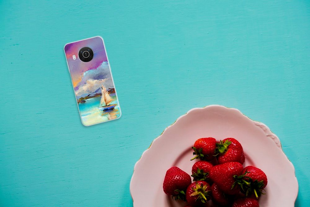 Hoesje maken Nokia X10 | X20 Boat ontwerp bootje aanzicht
