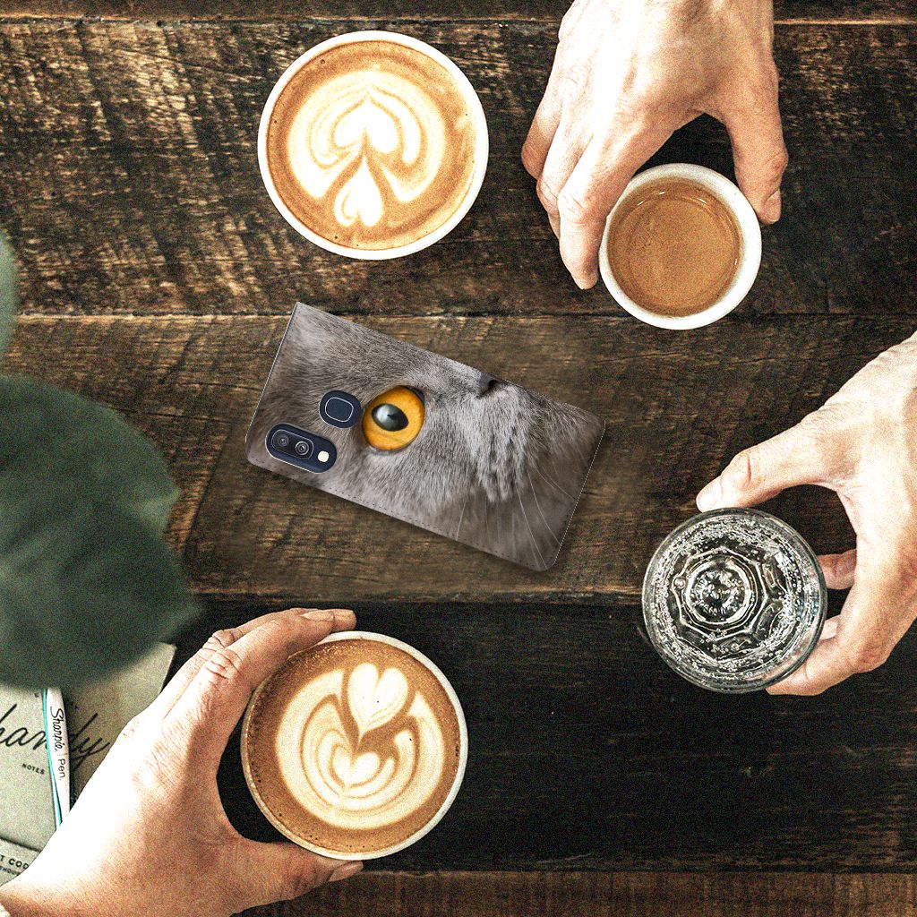 Hoesje maken Samsung Galaxy A40 Britse Korthaar