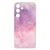 Samsung Galaxy S24 FE hoesje maken Pink Purple Paint achterkant