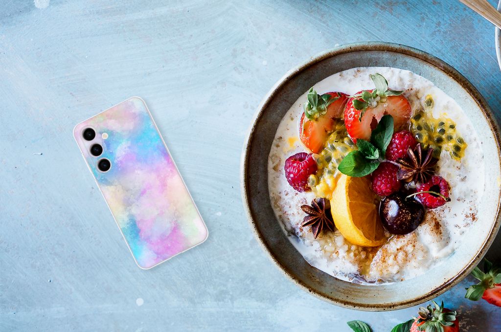 Hoesje maken Samsung Galaxy S24 Watercolor Light B2C Telecom