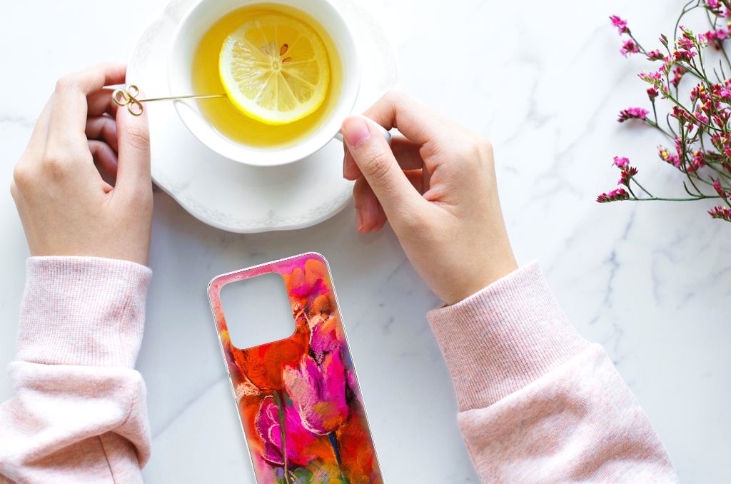 Hoesje maken Xiaomi Redmi 10C Tulips