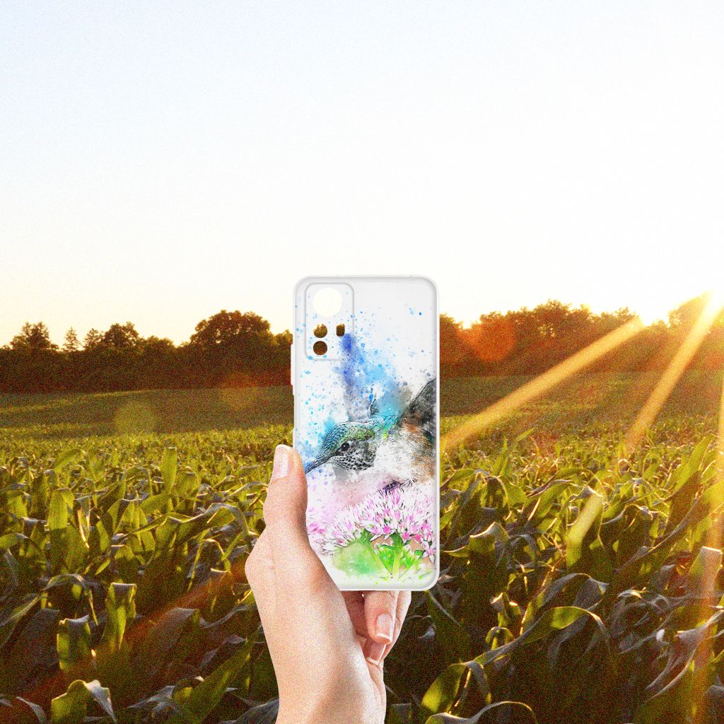Xiaomi Redmi Note 12S Hoesje maken Vogel design aanzicht