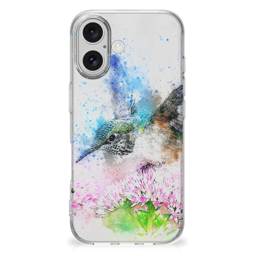 Apple iPhone 16 plus Hoesje maken Vogel achterkant