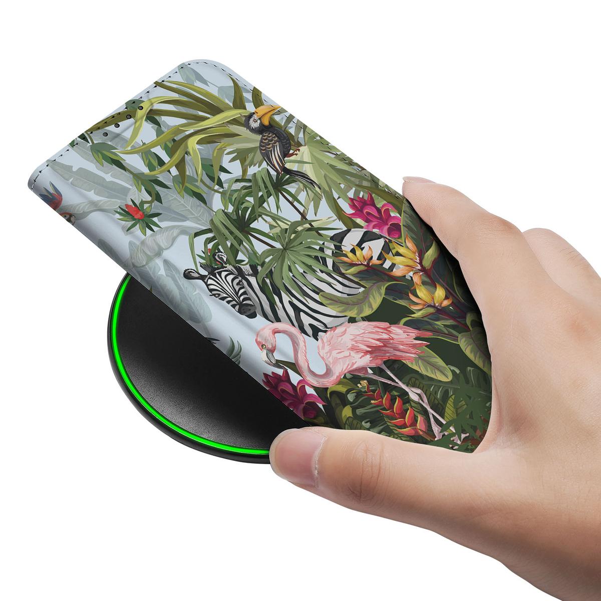 Apple iPhone 16e Hoesje maken voor Apple iPhone 16e Jungle hand bovenop design jungle