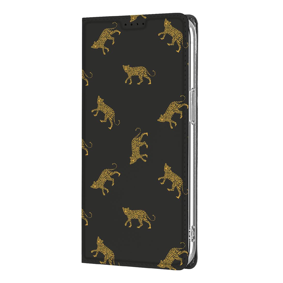 Apple iPhone 16e hoesje maken Leopards zijkant