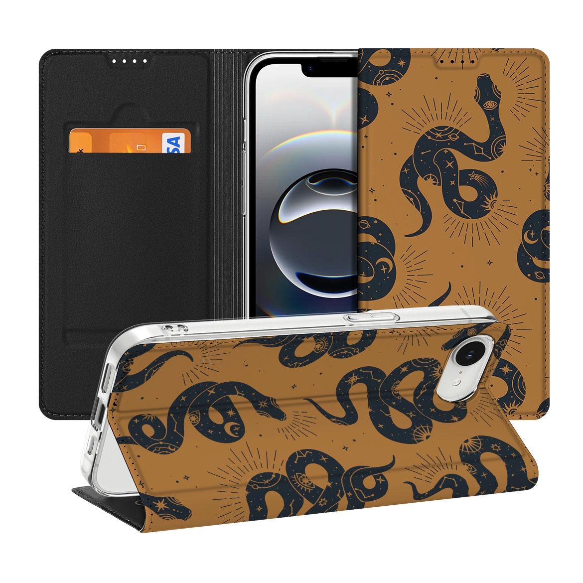 Apple iPhone 16e Hoesje maken voor Apple iPhone 16e Snakes design achterkant